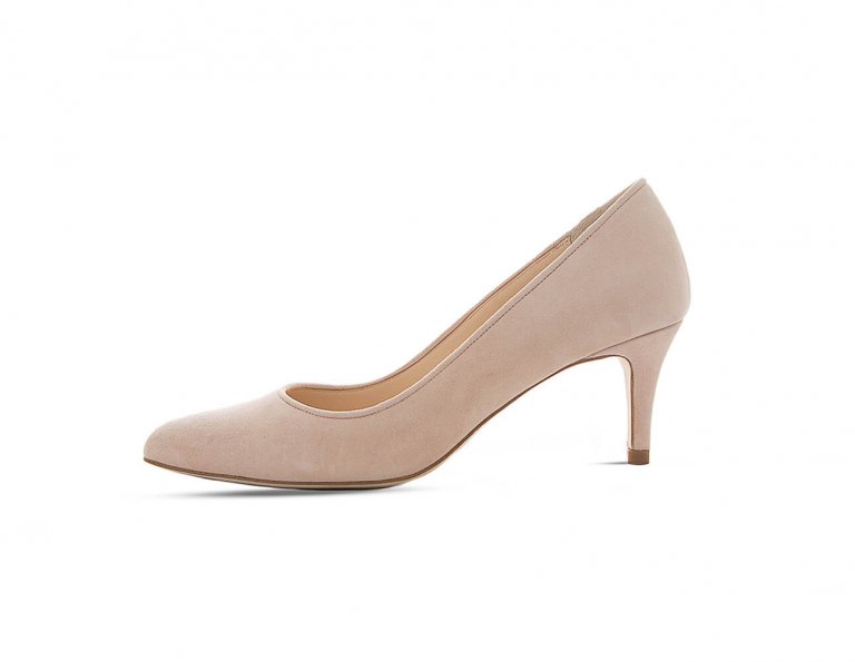 Violette Mid-Heel Court • Designer Wedding Shoes • Diane Hassall ...