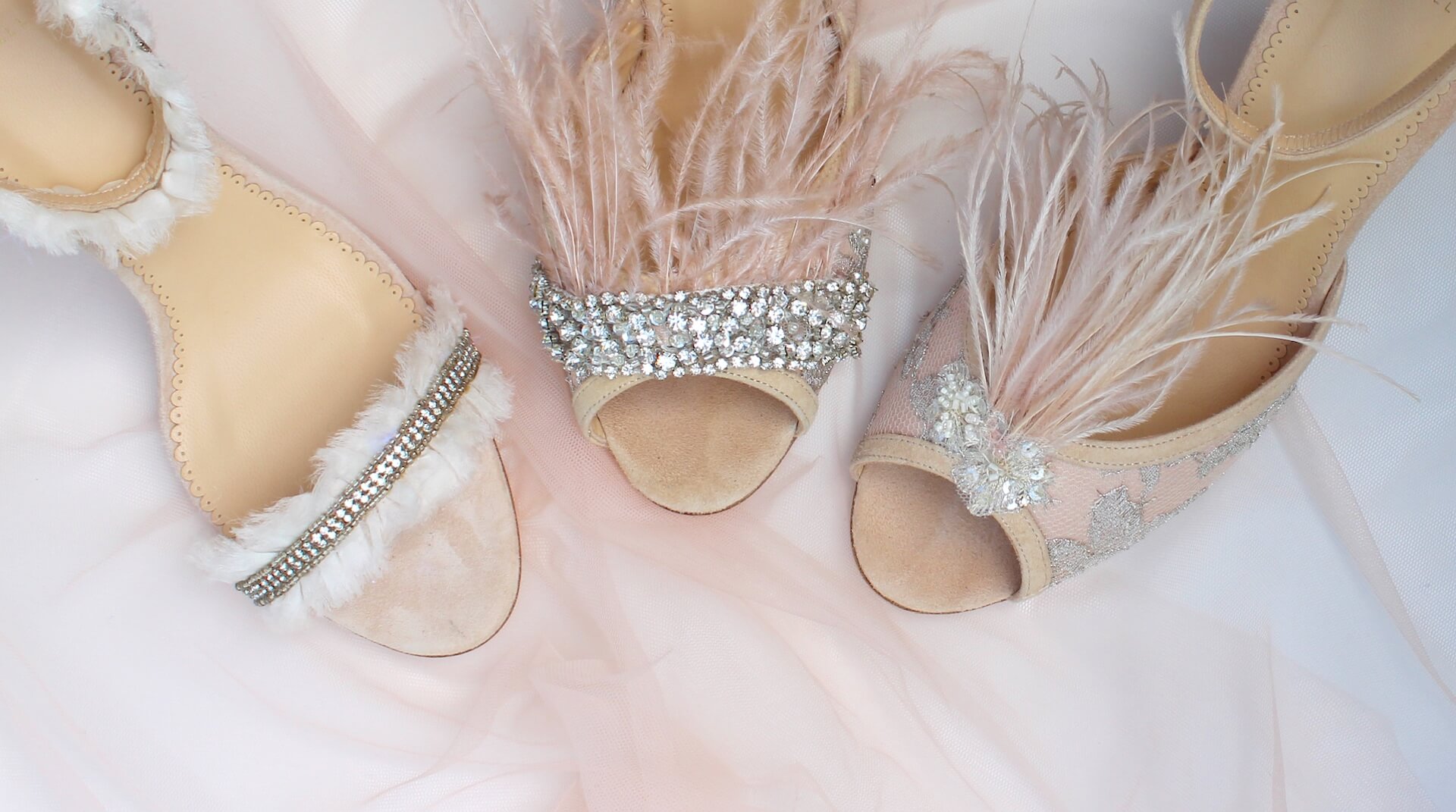 Wedding shoes designed by Diane Hassall