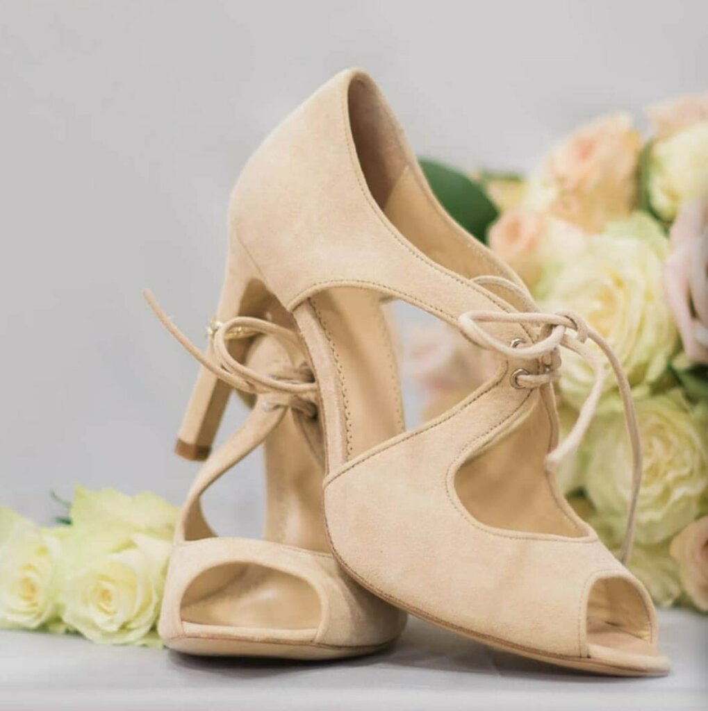 Di Hassall Waterlily wedding shoes for mother of the bride