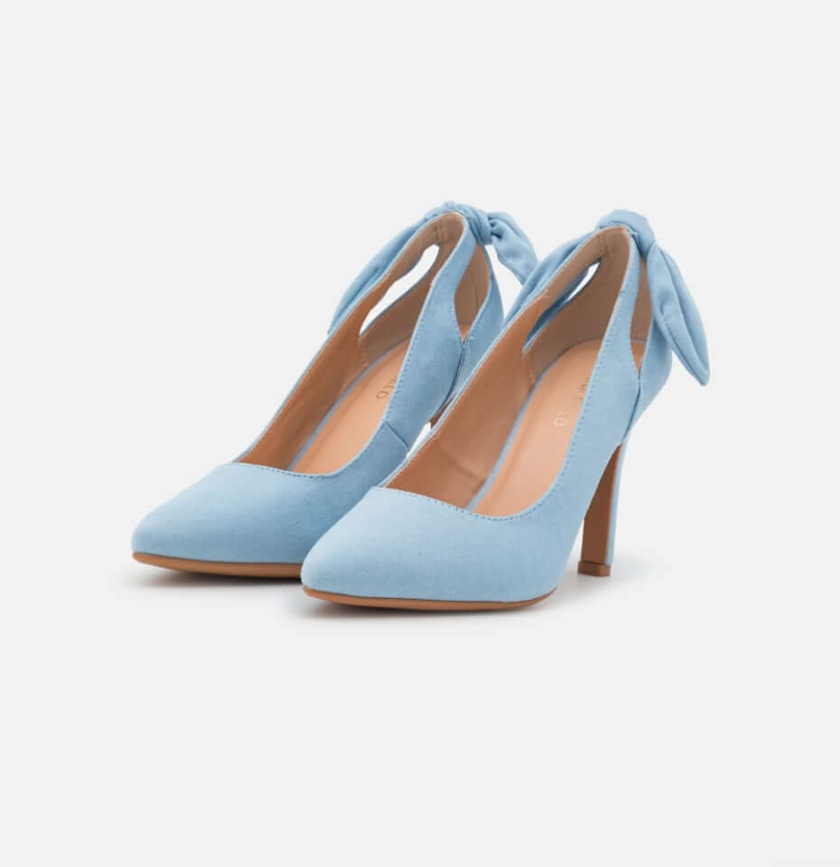 Anna Field classic blue wedding shoes