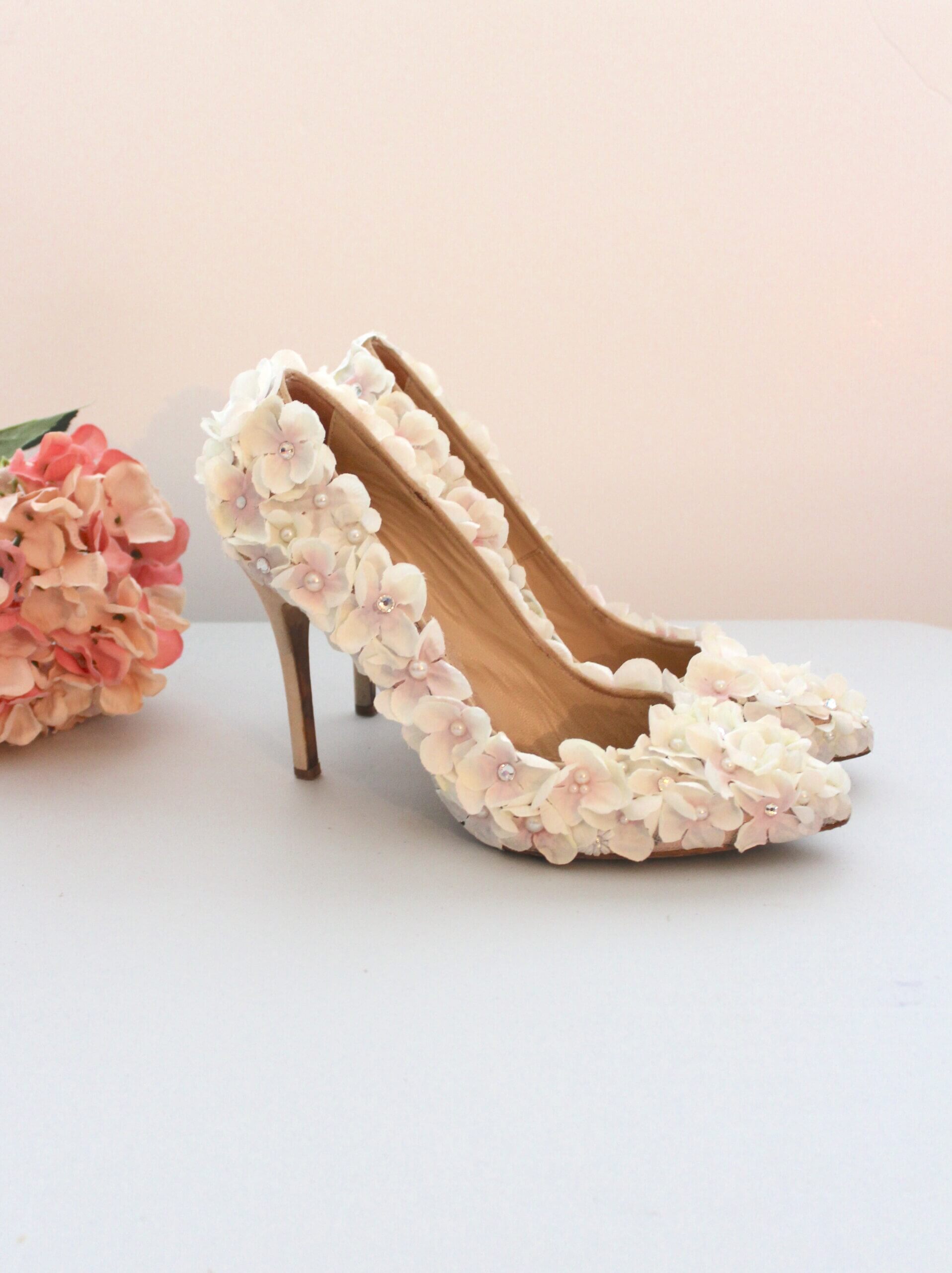 23 Colors) Platform Blush Heels for Wedding Peep Toe Lady Bridesmaid Party  Shoes - AliExpress